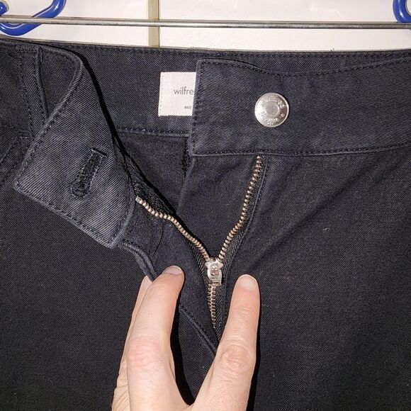 Aritzia Wilfred Free Utility Pants Womens sz 6 Black Modern goth  grunge boho - Picture 3 of 9